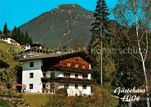 AK / Ansichtskarte Jenbach Tirol Gaestehaus Hilde Alpen