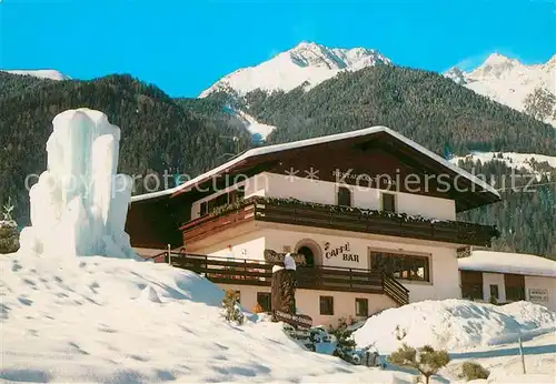 AK / Ansichtskarte Antholz Mittertal Pension Restaurant Riepenlift Wintersportplatz Alpen