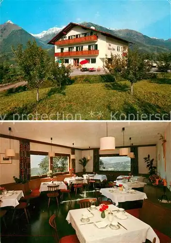 AK / Ansichtskarte Schenna Meran Pension Erzherzog Johann Restaurant Alpen Kat. Italien