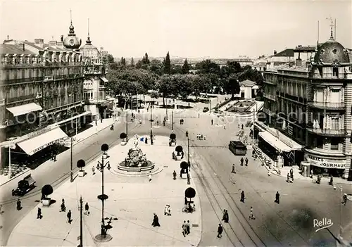 AK / Ansichtskarte Montpellier Herault Place de la Comedie Kat. Montpellier