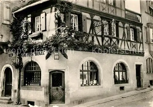 AK / Ansichtskarte Riquewihr Haut Rhin Maison de Monsieur Hugel Kat. Riquewihr