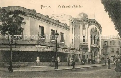 AK / Ansichtskarte Tunis Grand Theater Kat. Tunis