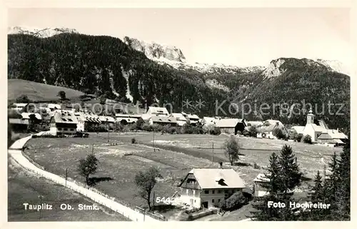 AK / Ansichtskarte Tauplitz Kirche Panorama Kat. Tauplitz