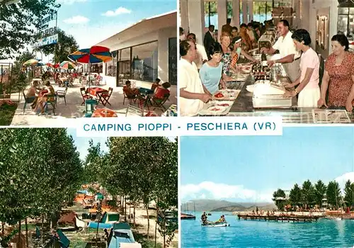 AK / Ansichtskarte Peschiera Lago di Garda Camping Pioppi See