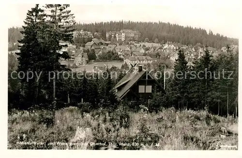 AK / Ansichtskarte Oberhof Thueringen  Kat. Oberhof Thueringen