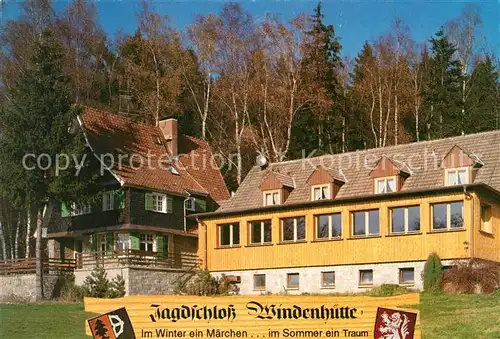 AK / Ansichtskarte Altenbrak Harz Jagdschloss Windenhuette Kat. Altenbrak