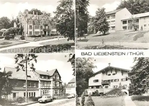 AK / Ansichtskarte Bad Liebenstein Schloss Altenstein Kurpark Kurheim Maria Regina Klubhaus Kat. Bad Liebenstein