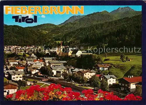 AK / Ansichtskarte Fieberbrunn Tirol mit Wildseeloder Kat. Fieberbrunn