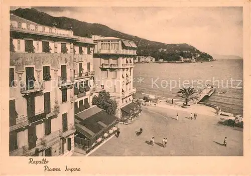 AK / Ansichtskarte Rapallo Liguria Piazza Impera Kat. Rapallo