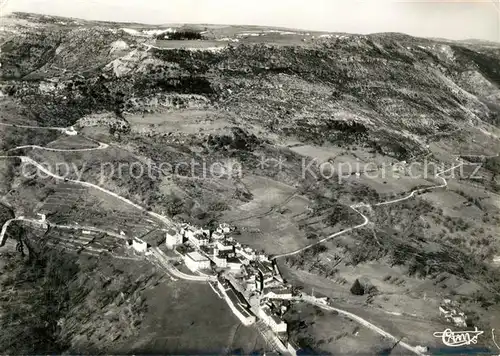 AK / Ansichtskarte Le Pompidou Vue aerienne et les Cevennes Kat. Le Pompidou