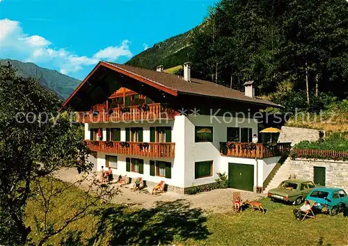 AK / Ansichtskarte St Martin Passeier Haus Waldesrand Gaestehaus Pension