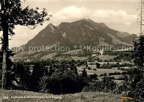 AK / Ansichtskarte Sonthofen Oberallgaeu Generaloberst Beck Kaserne Kat. Sonthofen