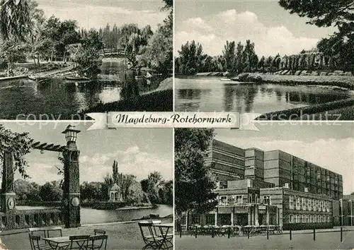 AK / Ansichtskarte Magdeburg Rotehornpark Kat. Magdeburg