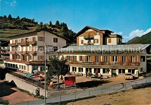 AK / Ansichtskarte Moena Hotel Alle Alpi Kat. Italien