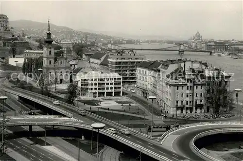 AK / Ansichtskarte Budapest Bruecke Panorama Kat. Budapest