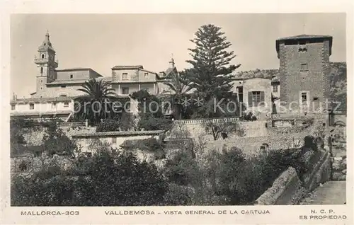 AK / Ansichtskarte Valldemosa Vista general de la Cartuja Kat. Valldemosa Mallorca