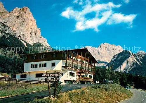 AK / Ansichtskarte San Cassiano Badia Hotel Grand Paradis Dolomiten