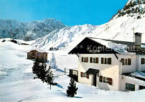 AK / Ansichtskarte Seiser Alm Rifugio Molignon Huette Winterpanorama Dolomiten Kat. Seis am Schlern Kastelruth Suedtirol