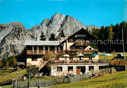 AK / Ansichtskarte Hafling Gasthof Alpenrose mit Ilfinger Kat. Bozen Suedtirol