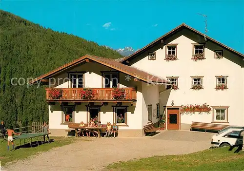 AK / Ansichtskarte St Lorenzen Suedtirol Ferienheim Oberguggenbergerhof im Pustertal