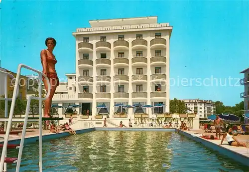 AK / Ansichtskarte Lido di Jesolo Hotel le Soleil Swimming Pool Kat. Italien