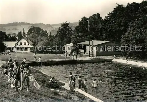 AK / Ansichtskarte Bily Potok Schwimmbad