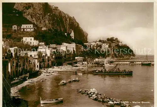 AK / Ansichtskarte Capri Marina Grande Kat. Golfo di Napoli