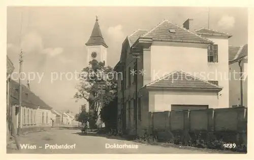 AK / Ansichtskarte Probstdorf Wien Doktorhaus Kirche