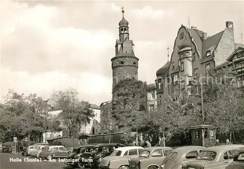 AK / Ansichtskarte Halle Saale Leipziger Turm Kat. Halle