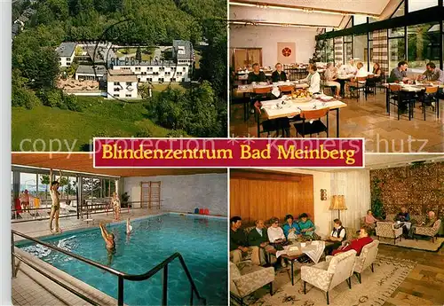 AK / Ansichtskarte Bad Meinberg Blindenzentrum Speisesaal Hallenbad Aufenthaltsraum Kat. Horn Bad Meinberg