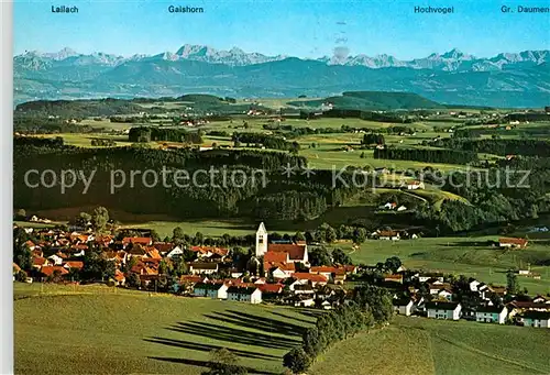 AK / Ansichtskarte Altusried Panorama mit Lailach Gaishorn Hochvogel Gr Daumen Kat. Altusried