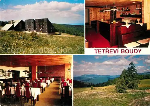 AK / Ansichtskarte Cerny Dul Schwarzenthal Tetrevi boudy rekreacni stredisko Kralodvorske zelezarny