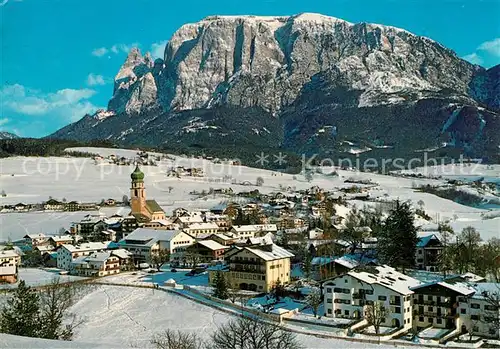 AK / Ansichtskarte Voels Schlern Suedtirol Panorama Dolomiten