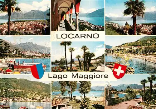 AK / Ansichtskarte Locarno Lago Maggiore Teilansichten