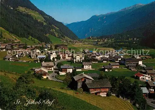 AK / Ansichtskarte St Jakob Defereggen Panorama Kat. St. Jakob in Defereggen