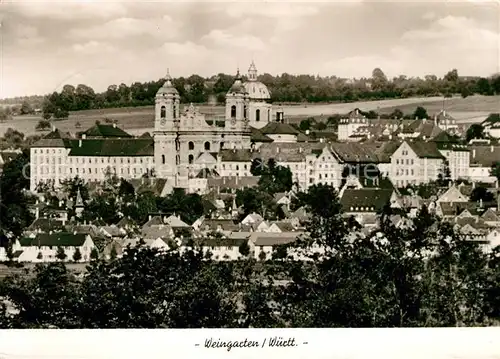 AK / Ansichtskarte Weingarten Wuerttemberg Teilansicht