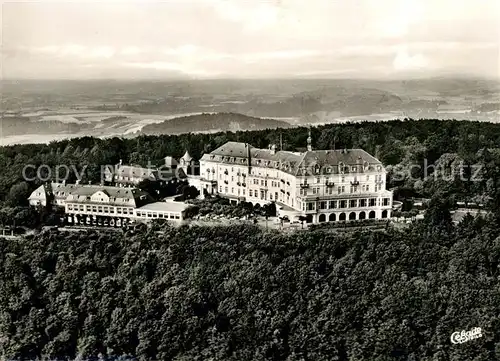 AK / Ansichtskarte Siebengebirge Hotel Petersberg Fliegeraufnahme Kat. Koenigswinter