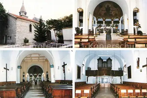 AK / Ansichtskarte Opatija Istrien Crkva Sv Jakova Unutrasnjost Kirche Innenansicht