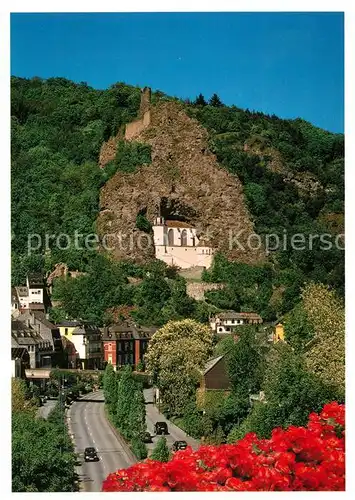 AK / Ansichtskarte Idar Oberstein Ansicht mit Felsenkirche Schmuckstadt Kat. Idar Oberstein