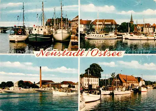 AK / Ansichtskarte Neustadt Holstein Hafen Kat. Neustadt in Holstein