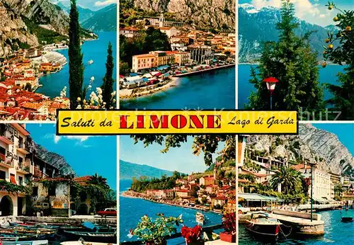 AK / Ansichtskarte Limone sul Garda Hafen Kat. 