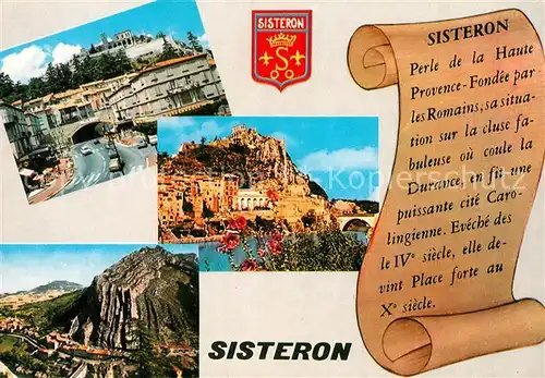 AK / Ansichtskarte Sisteron  Kat. Sisteron