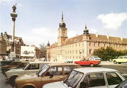 AK / Ansichtskarte Warszawa Zamek Schloss Kat. Warschau Polen