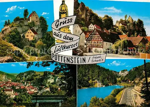 AK / Ansichtskarte Pottenstein Oberfranken  Kat. Pottenstein