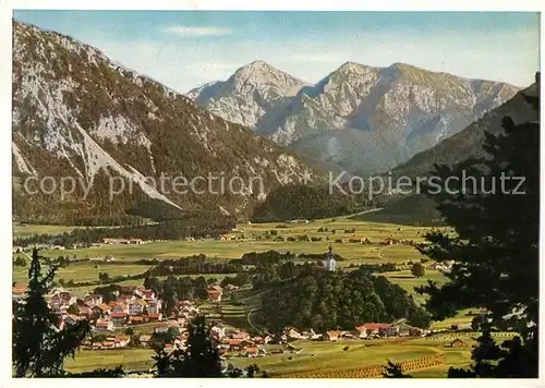 AK / Ansichtskarte Ruhpolding mit Sonntagshorn und Reiffelberg Kat. Ruhpolding