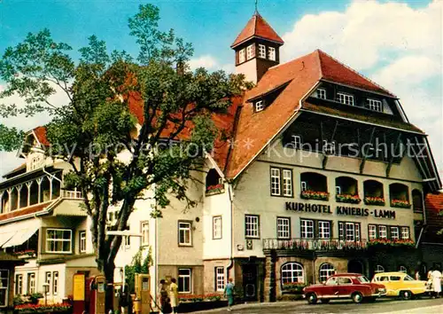 AK / Ansichtskarte Lamm Kniebis Kurhotel Kniebis Lamm Kat. Freudenstadt