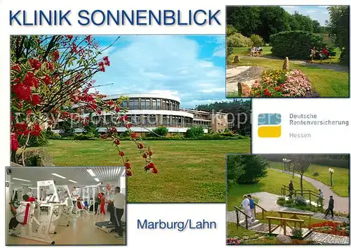AK / Ansichtskarte Marburg Lahn Klinik Sonnenblick Park Kat. Marburg