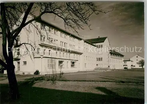 AK / Ansichtskarte Weingarten Wuerttemberg Staedtisches Krankenhaus 14 Nothelfer