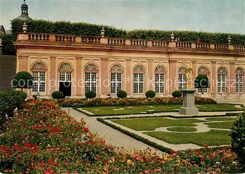 AK / Ansichtskarte Weilburg Schlossgarten Statue Kat. Weilburg Lahn