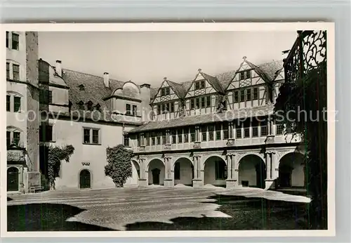 AK / Ansichtskarte Weilburg Schlosshof Kat. Weilburg Lahn